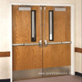 glass window internal fire doors for wooden door